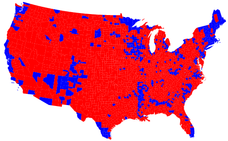 Election result maps