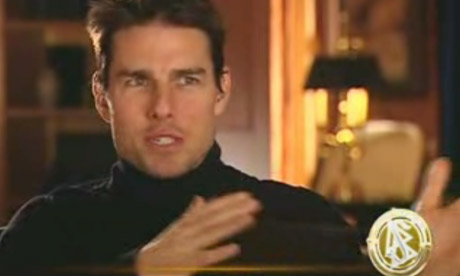 Tom Cruise talking about scientology - for viral video chart