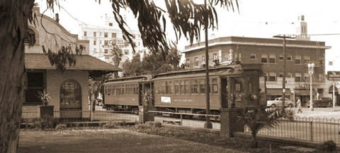 Santa Monica station in '40s