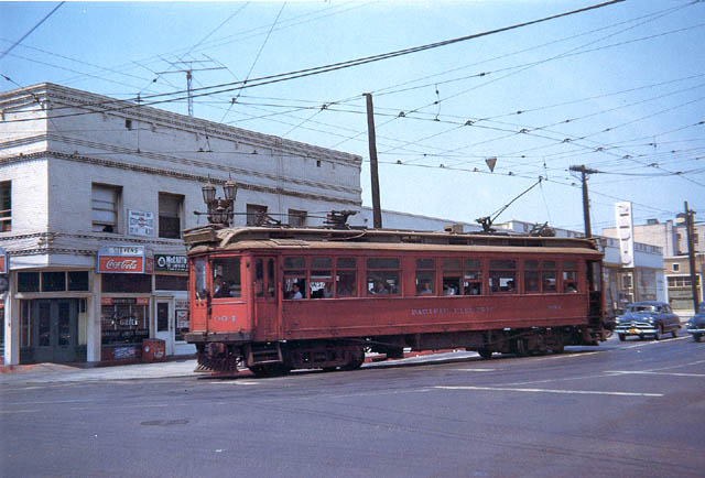 Train at Venice and Hill