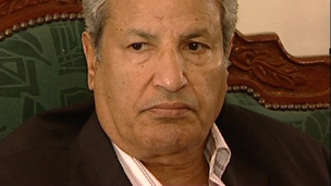 Former Libyan Interior Minister General Abdul Fatteh Younis 