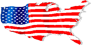 US Flag as Map